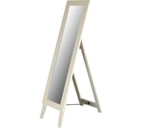 Напольное зеркало Мебелик BeautyStyle 1 слоновая кость, 130 см х 35 см 8309