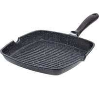 Сковорода-гриль RESTO 28х28 h=4.0 см / 6 93406