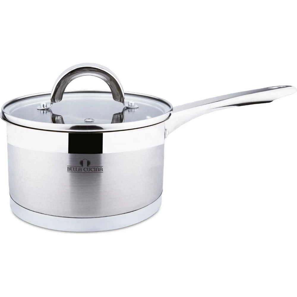 Ковш со стеклянной крышкой Bella Cucina 16см, 2,1л BC-2057 2057-BC ...
