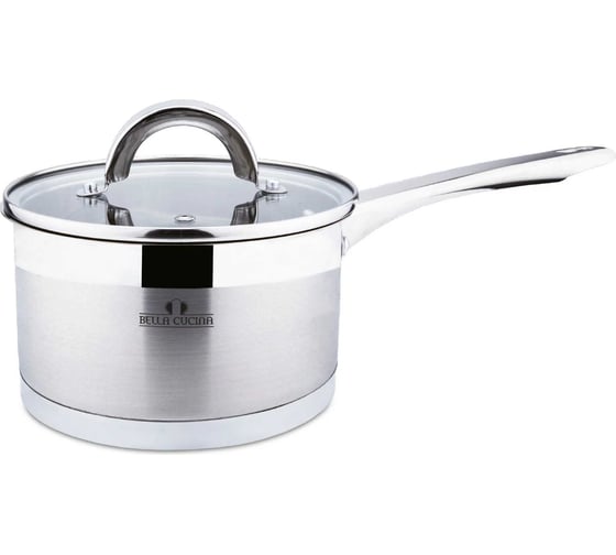 Ковш со стеклянной крышкой Bella Cucina 16см, 2,1л BC-2057 2057-BC 1