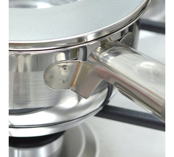 Ковш со стеклянной крышкой Bella Cucina 16см, 1,6л BC-2002 2002-BC