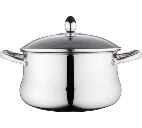 Кастрюля со стеклянной крышкой Bella Cucina 22см, 4,4л BC-2138 2138-BC