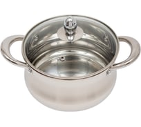 Кастрюля со стеклянной крышкой Bella Cucina 18см, 2,7л BC-2136 2136-BC