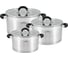 Набор посуды Bella Cucina 6 предметов, 1,8л, 2,5л, 3,5л, нерж. сталь BC-2104 2104-BC 1