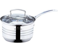 Ковш Bella Cucina BC-2106 со стеклянной крышкой, 1.2 л, 14 см 2106-BC