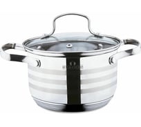 Кастрюля Bella Cucina BC-2107 со стеклянной крышкой, 7.5 л, 26 см 2107-BC