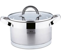 Кастрюля Bella Cucina BC-2108 со стеклянной крышкой, 10 л, 28 см 2108-BC