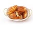 Ваза ZDK Homium Kitchen, Gold, цвет золотой, размер 31x20x9.5 см с вкладышем fruit05gold 3