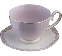 Чайный набор BILLIBARRI Scalea 12 предметов: 6 чашек 250 мл с блюдцами, цвет фиолетовый 806319042193