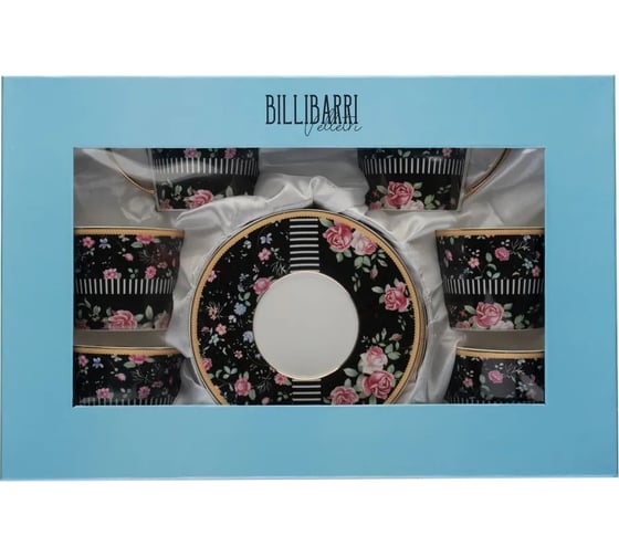 Чайный набор BILLIBARRI Velletri 12 предметов: 6 чашек 250 мл с блюдцами 806357102477