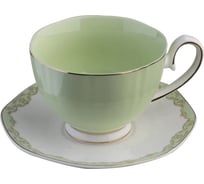 Чайный набор BILLIBARRI Scalea 12 предметов: 6 чашек 250 мл с блюдцами, цвет зеленый 806431271720