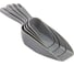 Мерная ложка PROFF PLASTIK 4 шт в упаковке серая пластиковая ТК-2601432с 1