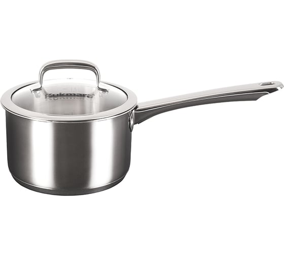 Ковш Kukmara LEON 1,5 л, 16 см, со стеклянной крышкой LN-LDL1516G 1