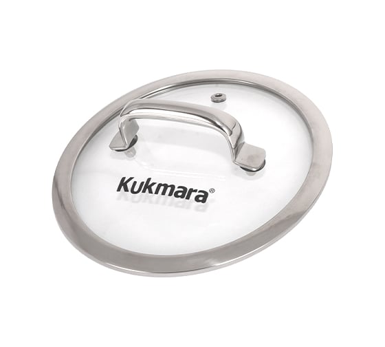 Ковш Kukmara LEON 1,5 л, 16 см, со стеклянной крышкой LN-LDL1516G