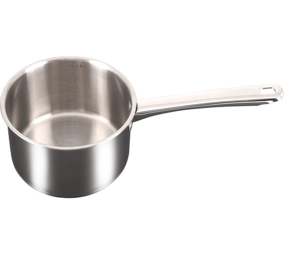 Ковш Kukmara LEON 1,8 л, 16 см, со стеклянной крышкой LN-LDL1816G