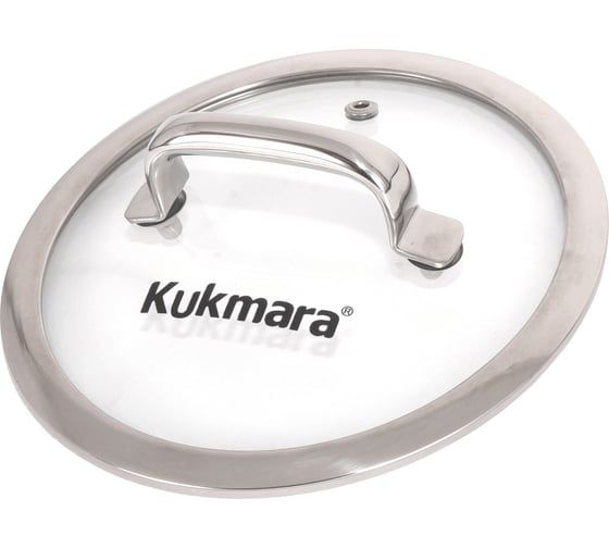 Ковш Kukmara LEON 1,8 л, 16 см, со стеклянной крышкой LN-LDL1816G
