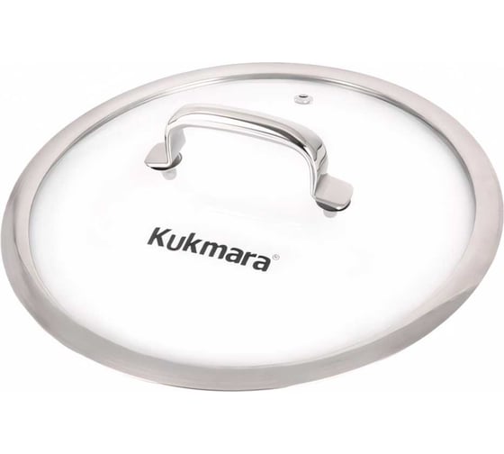 Кастрюля Kukmara LEON 5 л, 22 см, со стеклянной крышкой LN-CA5022G