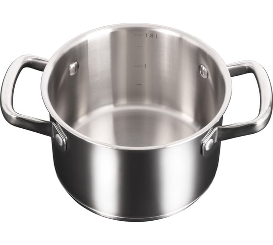 Кастрюля Kukmara LEON 1,8 л, 16 см, со стеклянной крышкой LN-CA1816G