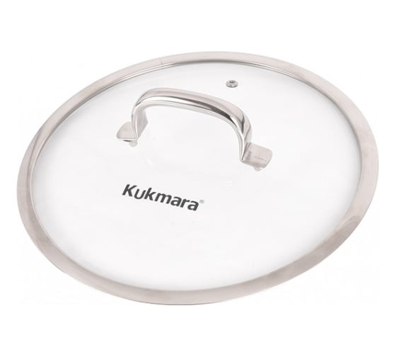 Кастрюля Kukmara LEON 10 л, 28 см, со стеклянной крышкой LN-CA10028G