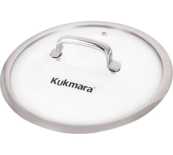 Сотейник Kukmara LEON 3,9 л, 26 см, со стеклянной крышкой LN-STP3926G
