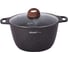 Кастрюля Kukmara Granit ultra blue 6 л, со стеклянной крышкой, антипригарное покрытие кгг62а 1