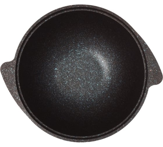 Кастрюля Kukmara Granit ultra blue 3,5 л, со стеклянной крышкой, антипригарное покрытие кгг37а