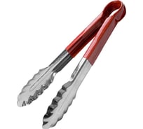 Универсальные щипцы Viatto нержавеющая сталь 300 мм красные ручки ut12hvred 165577