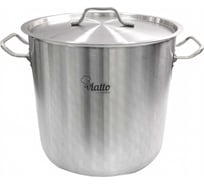 Кастрюля Viatto Commercial нержавеющая сталь с тройным дном 400x320 мм объем 40 л с двумя ручками 101332 62898