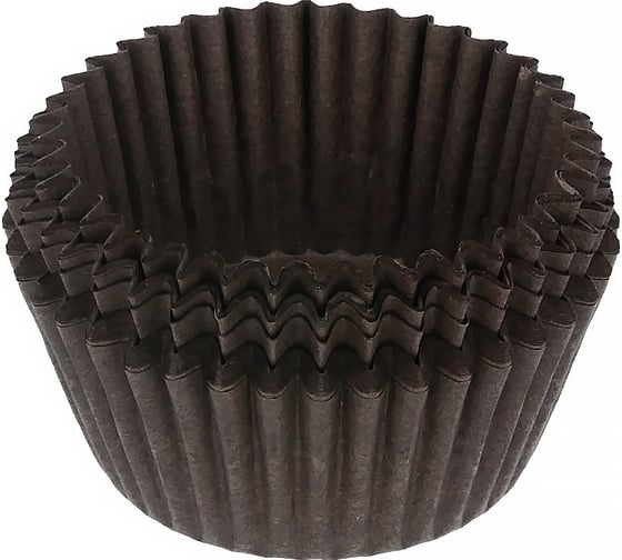 Бумажные формы Pan-Cake 9032 PPC-0004 5 см 12x5x3.5 см, 50 шт, коричневый 409282 1