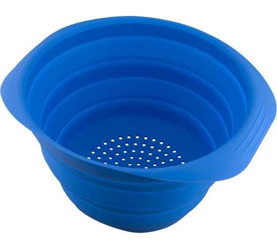 Силиконовый дуршлаг Pan-Cake SPC-0008 27.5 см 27.5x23.5x14 см, круглый, с ручками 405726