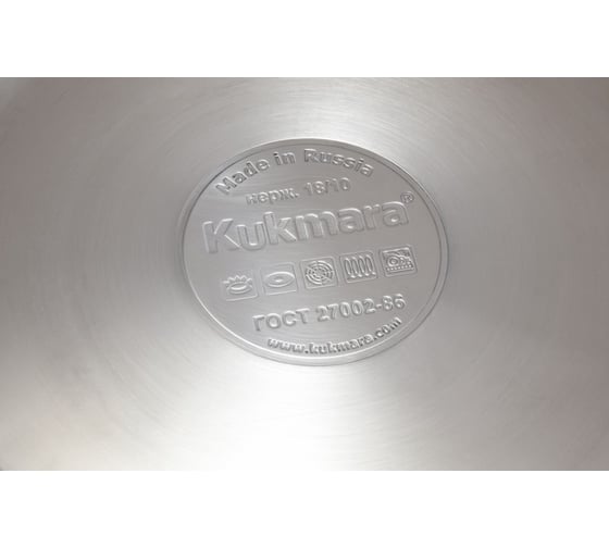 Кастрюля Kukmara SAFIA 9 л, 28 см, со стеклянной крышкой SF-CA9028G