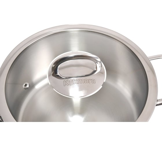 Кастрюля Kukmara SAFIA 1.5 л, 16 см, со стеклянной крышкой SF-CA1516G