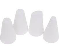 Набор кондитерских насадок S-CHIEF 4 шт пластиковые SHF-0001 411587