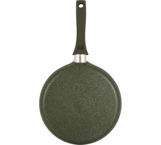 Блинная сковорода Kukmara Trendy style Malachite 220 мм, с ручкой, антипригарное покрытие сб220tsml
