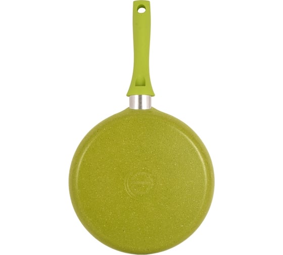 Блинная сковорода Kukmara Trendy style Lime 220 мм, с ручкой, антипригарное покрытие сб220tsl