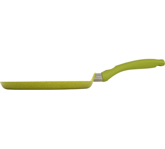 Блинная сковорода Kukmara Trendy style Lime 220 мм, с ручкой, антипригарное покрытие сб220tsl