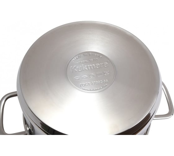 Кастрюля Kukmara SAFIA 1,5 л, 16 см, с металлической крышкой SF-CA1516M
