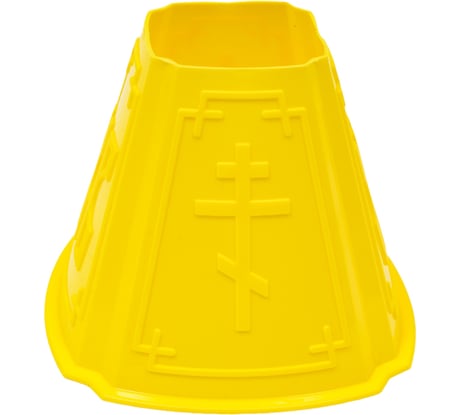 Форма для пасхи S-CHIEF пластик 10x9 х 5 см 1 шт желтый SHF-0339 703472