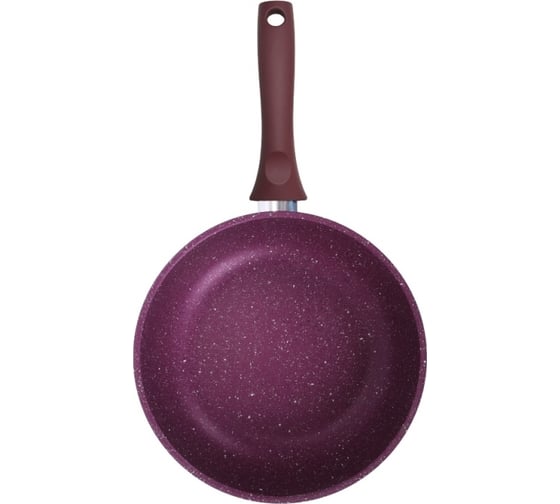 Сковорода Kukmara Trendy style mystery 220 мм, с ручкой, антипригарное покрытие 220tsm