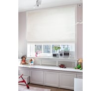 Римская штора Эскар Velia крем, цепочный механизм, 100x160 см 239100160