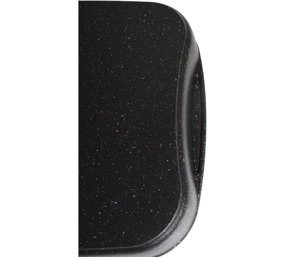 Противень Kukmara 335x220x55 мм, антипригарное покрытие, темный мрамор пмт01а