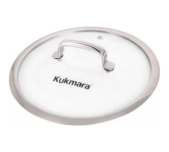 Сотейник Kukmara LEON 3.1 л, 24 см, со стеклянной крышкой LN-STP3124G
