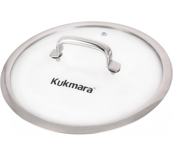 Сотейник Kukmara LEON 4.8 л, 28 см, со стеклянной крышкой LN-STP4828G