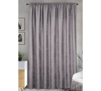Штора на тесьме Kauffort Велюр, 160x285 см, морон 3111160640