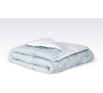 Стеганое одеяло Мягкий сон home holidays, 220x200, белый с голубой полоской ОСВ_НН-1103у