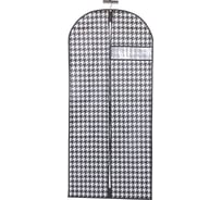 Чехол для одежды HANDY HOME пепита, 1350х600, черно-белый UC-43