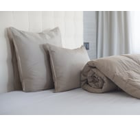 Подушка Мягкий сон latte cotton aeroflex, night aura, 70x70, бежевый ПЛ_NA-05416у