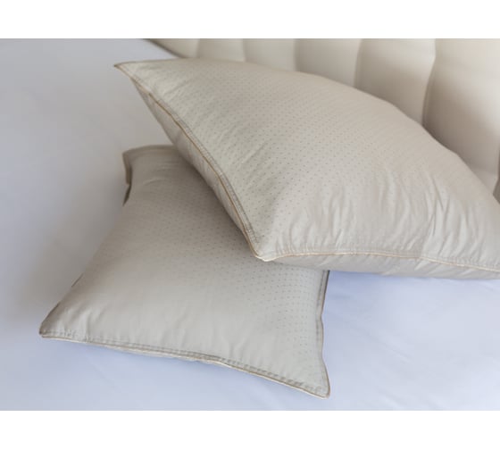 Подушка Мягкий сон latte cotton aeroflex, night aura, 70x50, бежевый ПЛ_NA-05415у