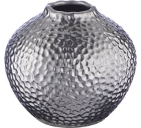 Декоративная ваза Вещицы этно, 150х150х130, серебряный Cha6