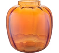 Декоративная ваза из цветного стекла Вещицы 195х195х195, гранатовый CSA-29